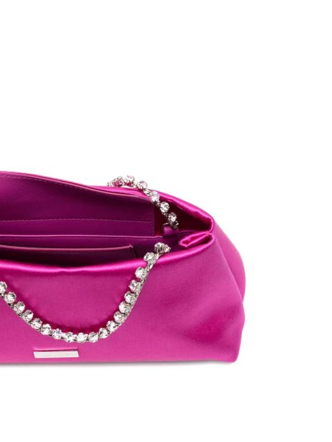 Aquazzura mini Temptation crystal-embellished tote bag - Pink