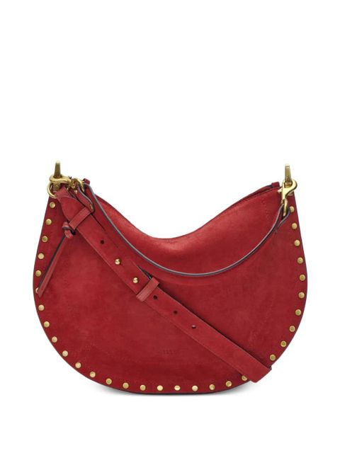 ISABEL MARANT Oskan Soft zip shoulder bag - Red - zdjęcie produktu nr 1