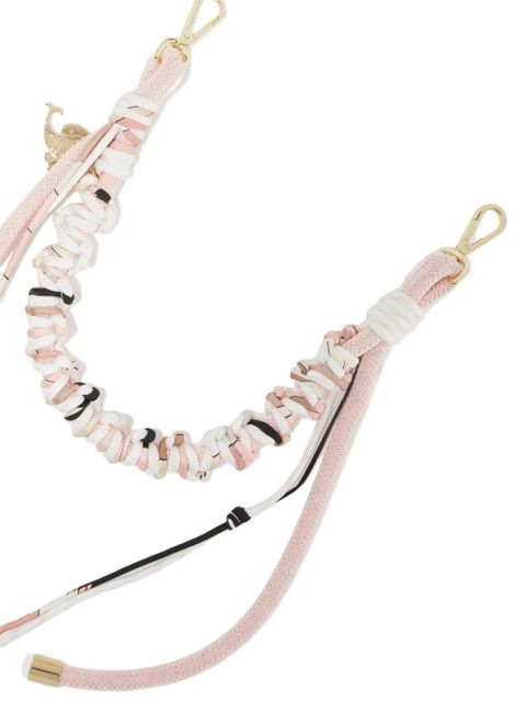 PUCCI braid-tuburals belt - Pink