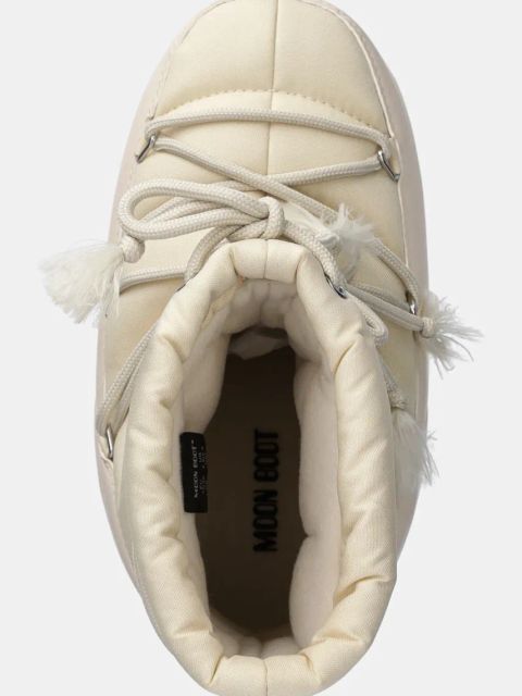 Moon Boot śniegowce MB EVX LIGHT NYLON kolor beżowy 80D1470010 L002