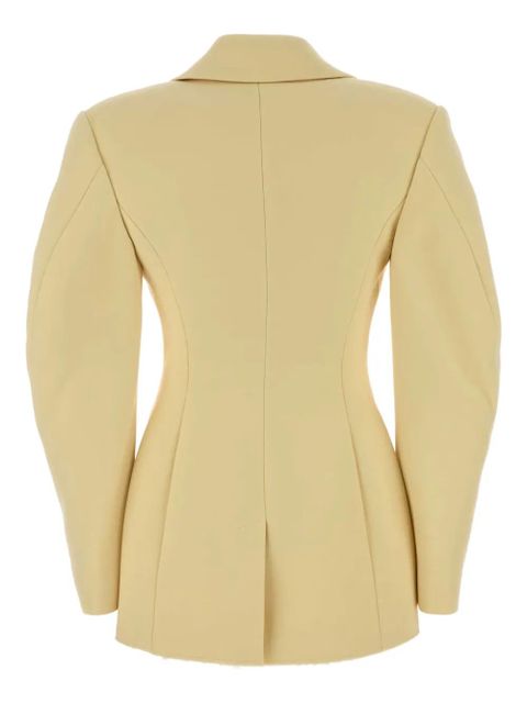 Givenchy balloon-sleeve notched blazer - Yellow - zdjęcie produktu nr 2