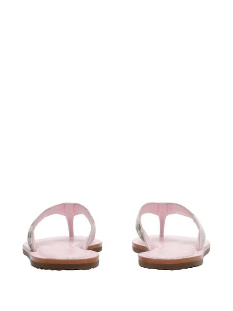 Burberry Check Pavilion sandals​ - Pink