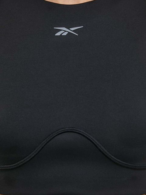 Reebok top treningowy LUX COLLECTION kolor czarny 100075373