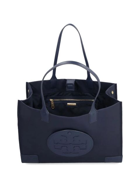 Tory Burch logo tote bag - Blue