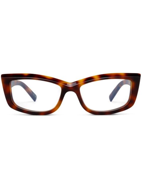 Saint Laurent Eyewear SL 658 glasses - Brown - zdjęcie produktu nr 1