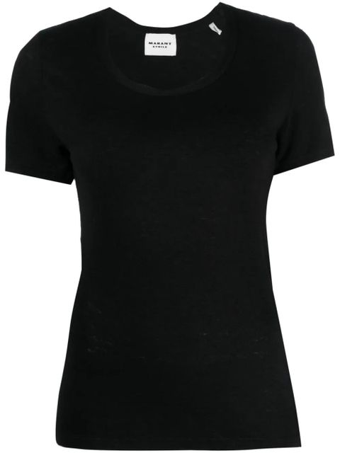 MARANT ÉTOILE Kiliann T-shirt - Black - zdjęcie produktu nr 1