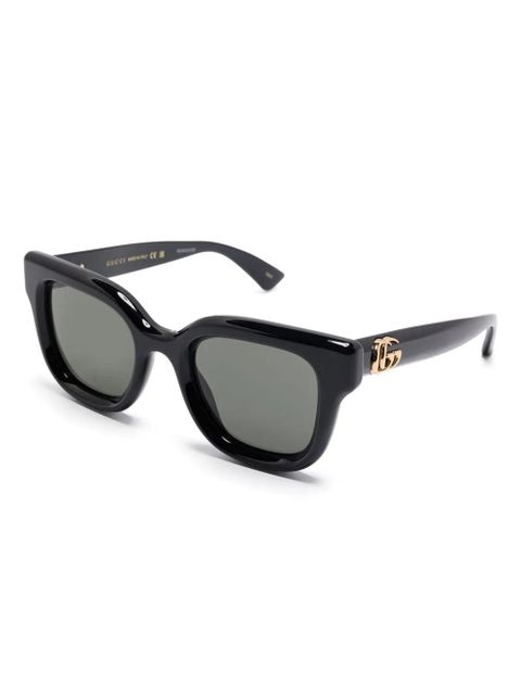 Gucci Eyewear square-frame sunglasses - Black - zdjęcie produktu nr 2