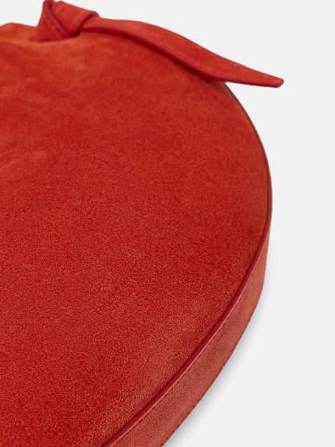 Yuzefi torebka zamszowa FORTUNE COOKIE kolor czerwony YUZPF25-HB-FC-S022