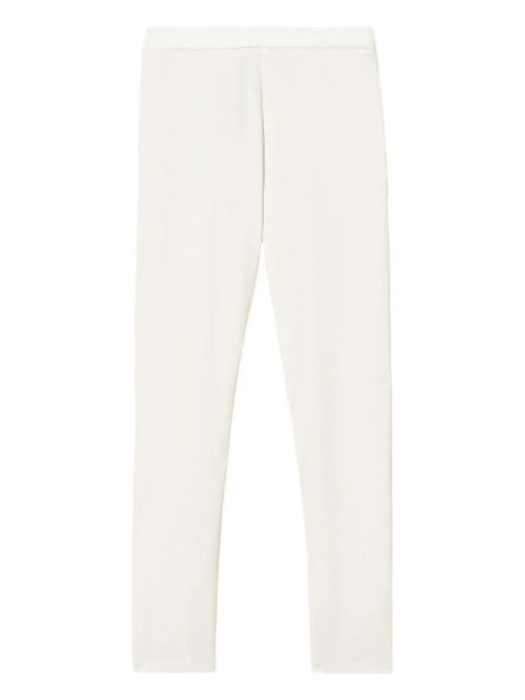 TWINSET satin-detail trousers - White - zdjęcie produktu nr 1