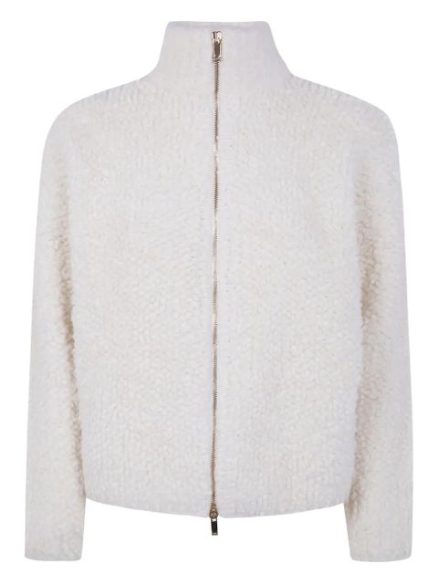 Max Mara zip-up cardigan - White - zdjęcie produktu nr 1