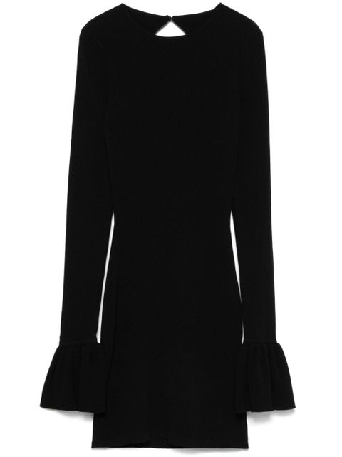 ROTATE BIRGER CHRISTENSEN knitted mini dress - Black - zdjęcie produktu nr 1