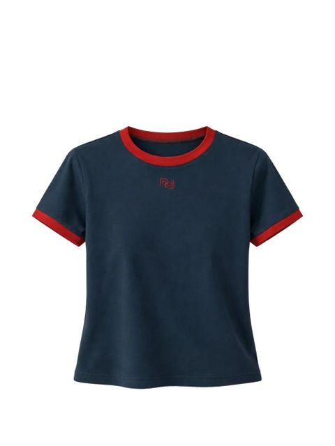 Reformation crew-trim T-shirt - Blue - zdjęcie produktu nr 1