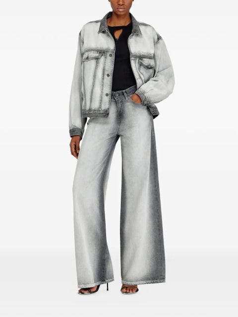 Diesel 1978 D-Akemi wide-leg jeans - Grey - zdjęcie produktu nr 2