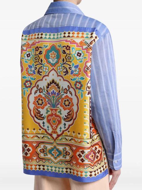 ETRO striped shirt - Blue