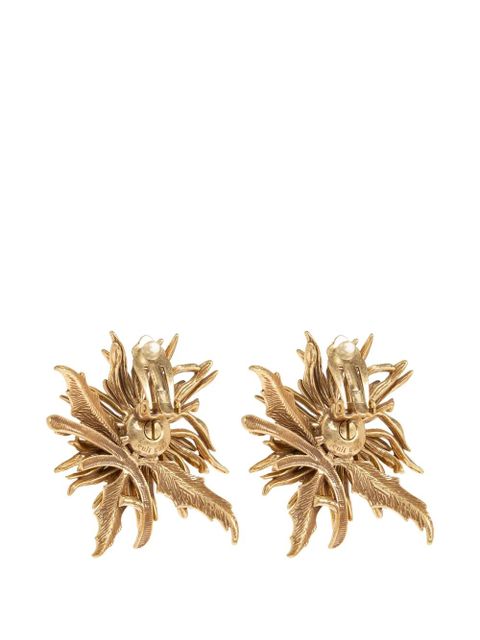 Cult Gaia Octvaia floral-shape earrings - Gold