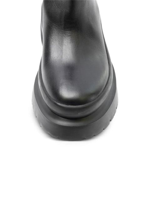 Valentino Garavani cut-out platform boots - Black