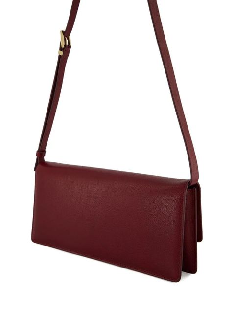 TOM FORD Aube E/W leather shoulder bag - Red