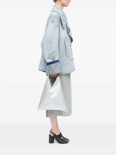 MM6 Maison Margiela Japanese triangular tote bag - Silver
