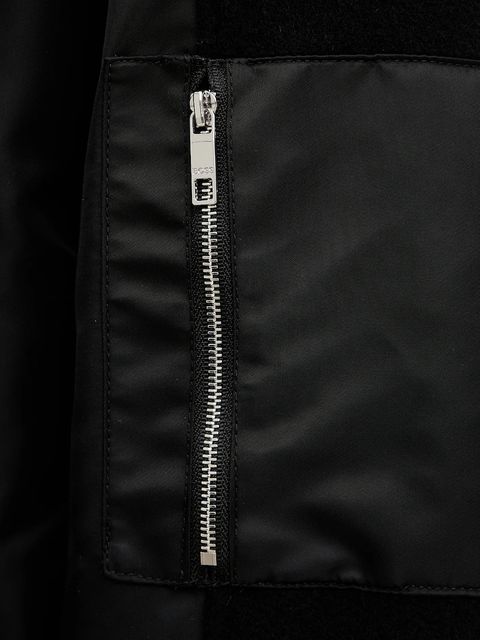 BOSS kurtka bomber z domieszką wełny