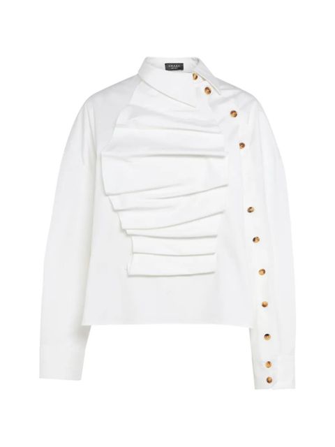 A.W.A.K.E. Mode button-embellishment blouse - White - zdjęcie produktu nr 1
