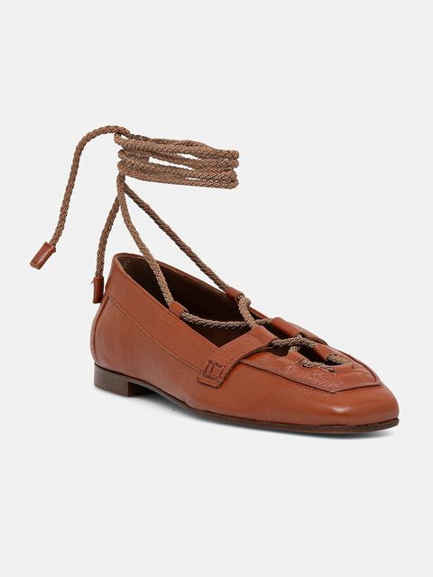 Pollini baleriny skórzane - zdjęcie produktu nr 1