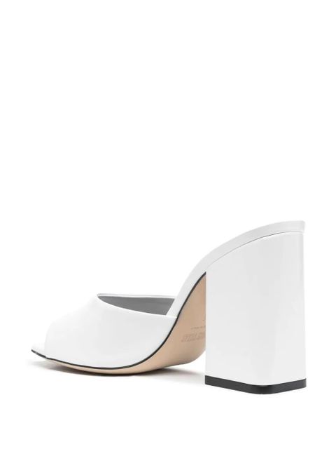 Paris Texas Anja 105mm leather sandals - White - zdjęcie produktu nr 2