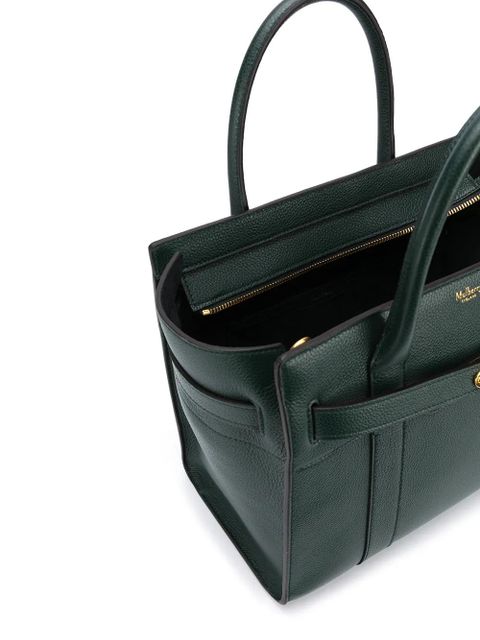 Mulberry Bayswater logo tote bag - Green