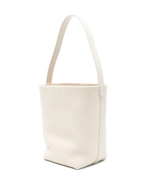 The Row leather shoulder bag - White