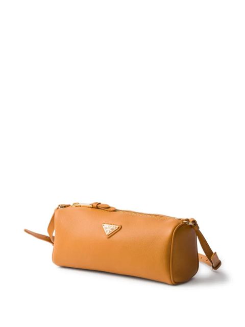 Prada leather shoulder bag - Orange