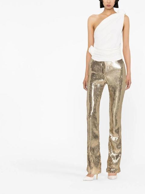 Magda Butrym draped one-shoulder top - White - zdjęcie produktu nr 2