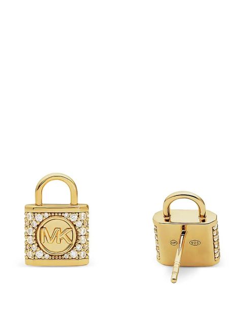 Michael Kors lock-stud earrings - Gold - zdjęcie produktu nr 2
