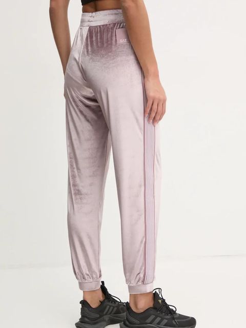 EA7 Emporio Armani dres welurowy kolor fioletowy TJZDZ.6DTV64 - zdjęcie produktu nr 2