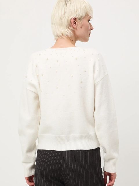 Medicine sweter damski kolor beżowy