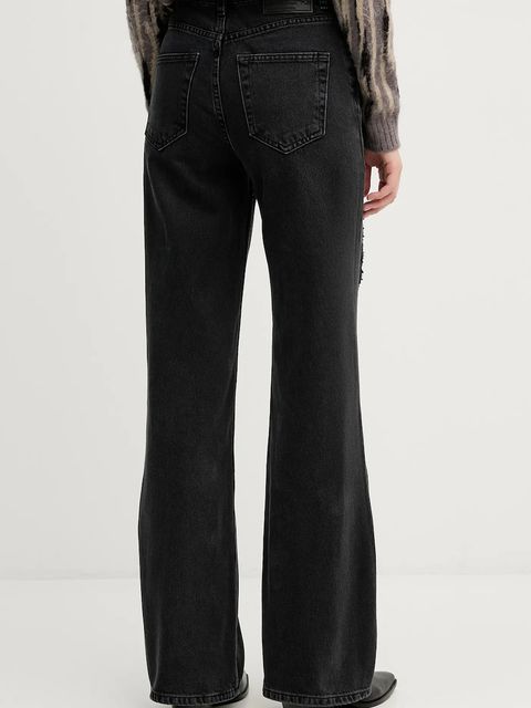 Sisley jeansy damskie medium waist 4YDCLE04X