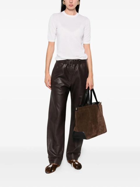 Max Mara short-sleeve wool top - White - zdjęcie produktu nr 2