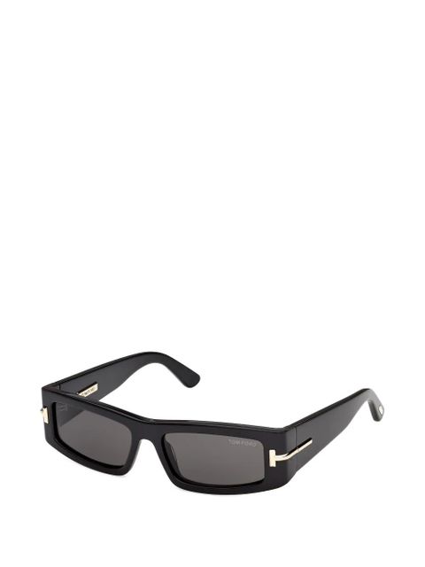 TOM FORD Eyewear Icon rectangle-frame sunglasses - Black - zdjęcie produktu nr 2