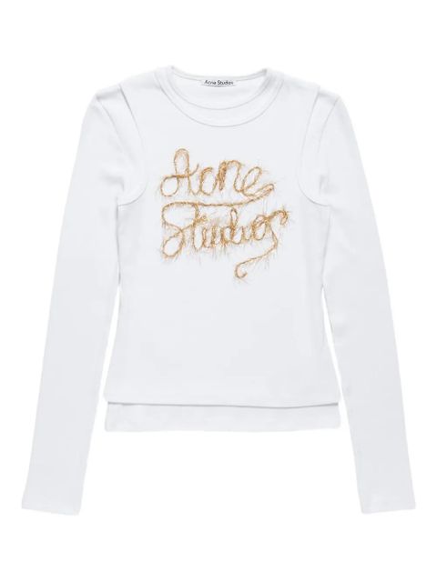 Acne Studios long-sleeves T-shirt - White - zdjęcie produktu nr 1