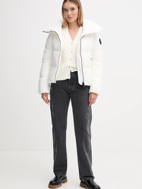 Save The Duck kurtka ISLA kolor biały przejściowa D39370W.LOVE21 - zdjęcie produktu nr 2