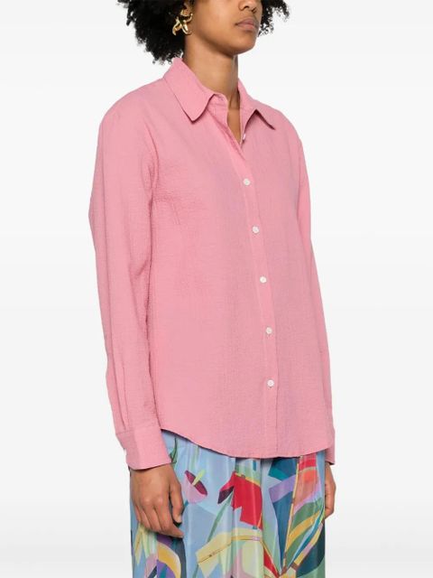 MC2 Saint Barth seersucker cotton shirt - Pink
