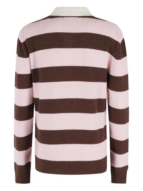 MC2 Saint Barth striped hadidy polo top - Pink - zdjęcie produktu nr 2
