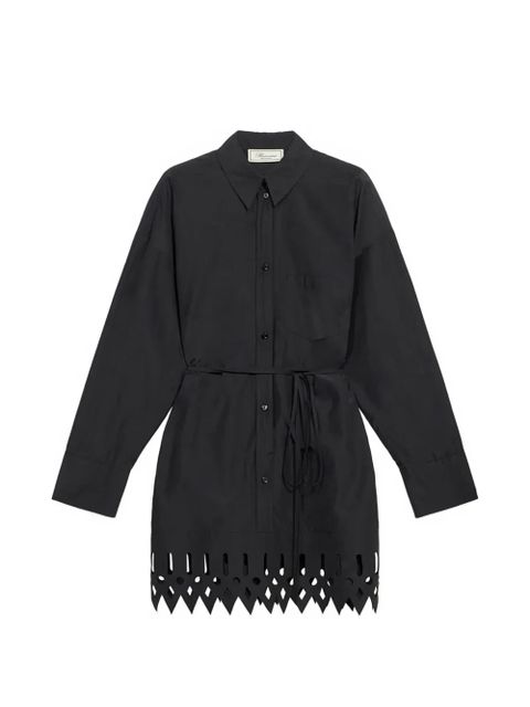 Blumarine cutout shirt dress - Black - zdjęcie produktu nr 1