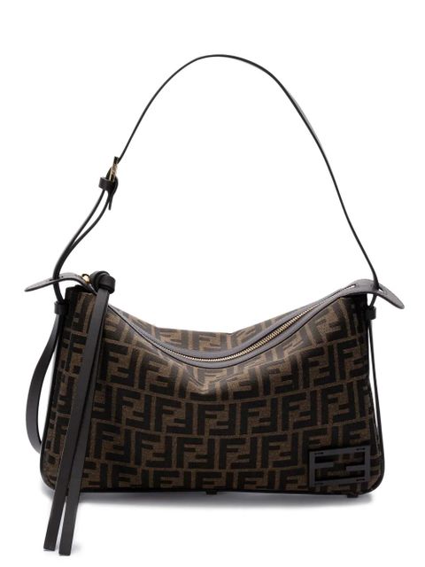 FENDI medium Simply shoulder bag - Brown - zdjęcie produktu nr 1