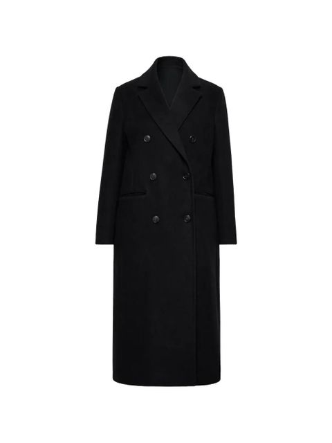 Reformation Lucas double-breasted coat - Black - zdjęcie produktu nr 1