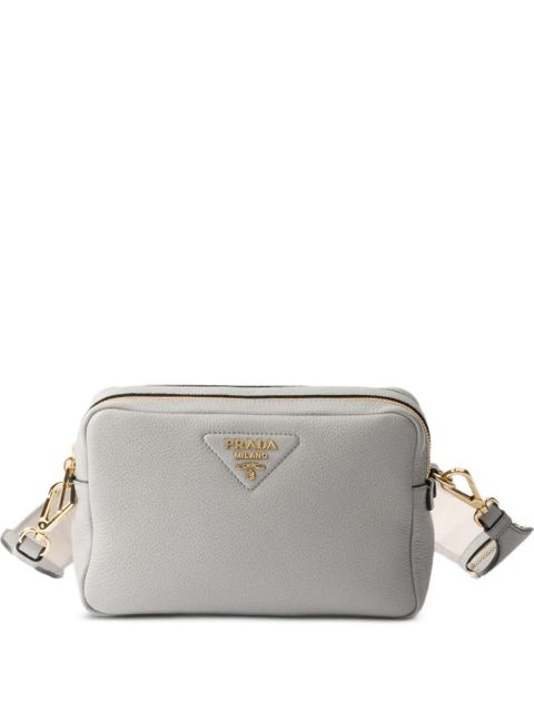 Prada small logo-detail shoulder bag - Grey - zdjęcie produktu nr 1