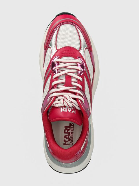 Karl Lagerfeld sneakersy KOMET kolor różowy KL65624