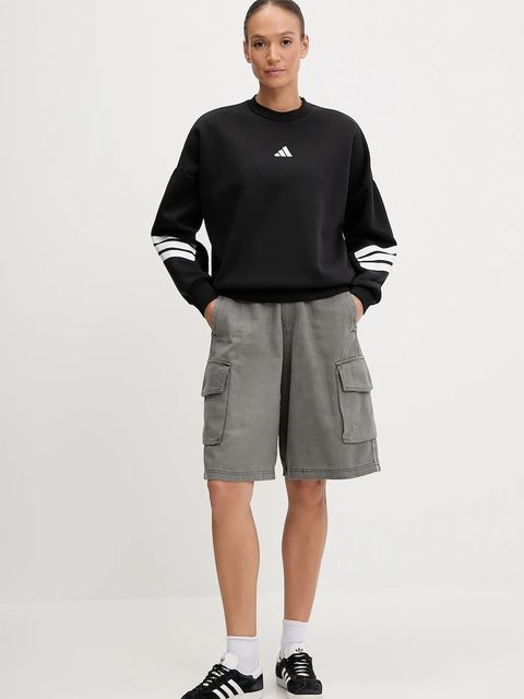 adidas bluza Future Icons damska kolor czarny z nadrukiem JE0203