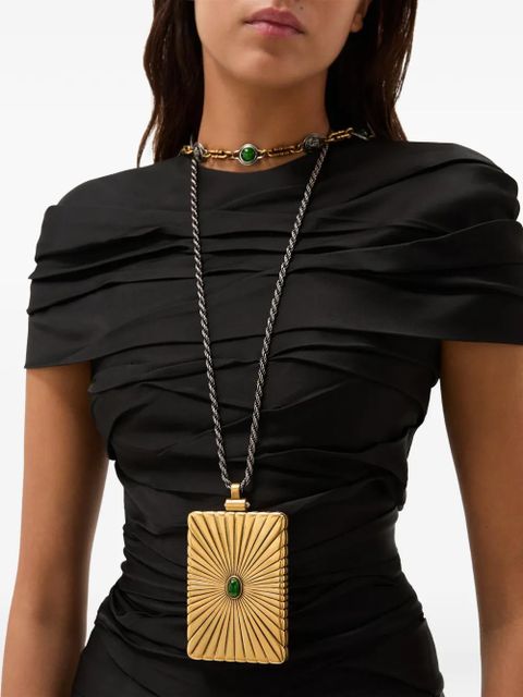 Versace Circe locket necklace - Gold - zdjęcie produktu nr 2