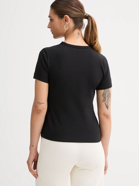 Calvin Klein Jeans t-shirt damski kolor czarny LV047E812G