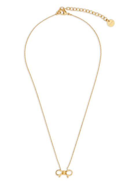 Ferragamo bow-pendant necklace - Gold - zdjęcie produktu nr 1