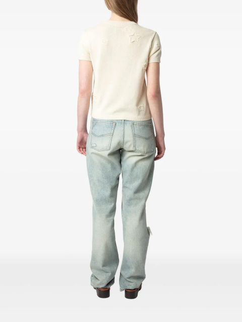 Zadig&Voltaire Bully Seco top - Neutrals